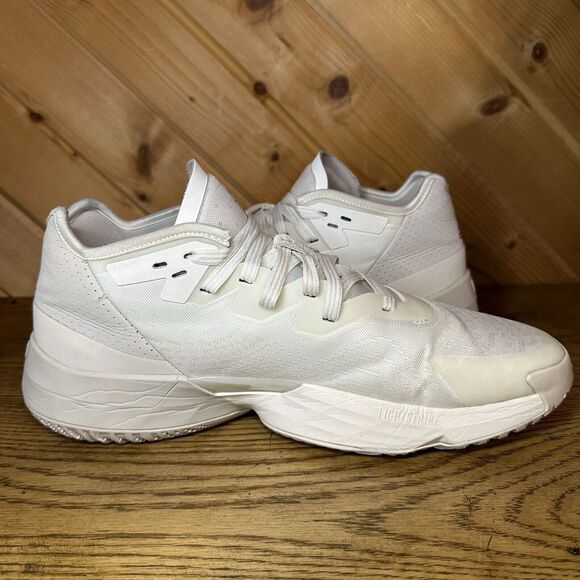Men\'s Size 12 - ADIDAS D.O.N. Issue‎ #4 Achieve It White Indoor Basketball w/Box main image 14